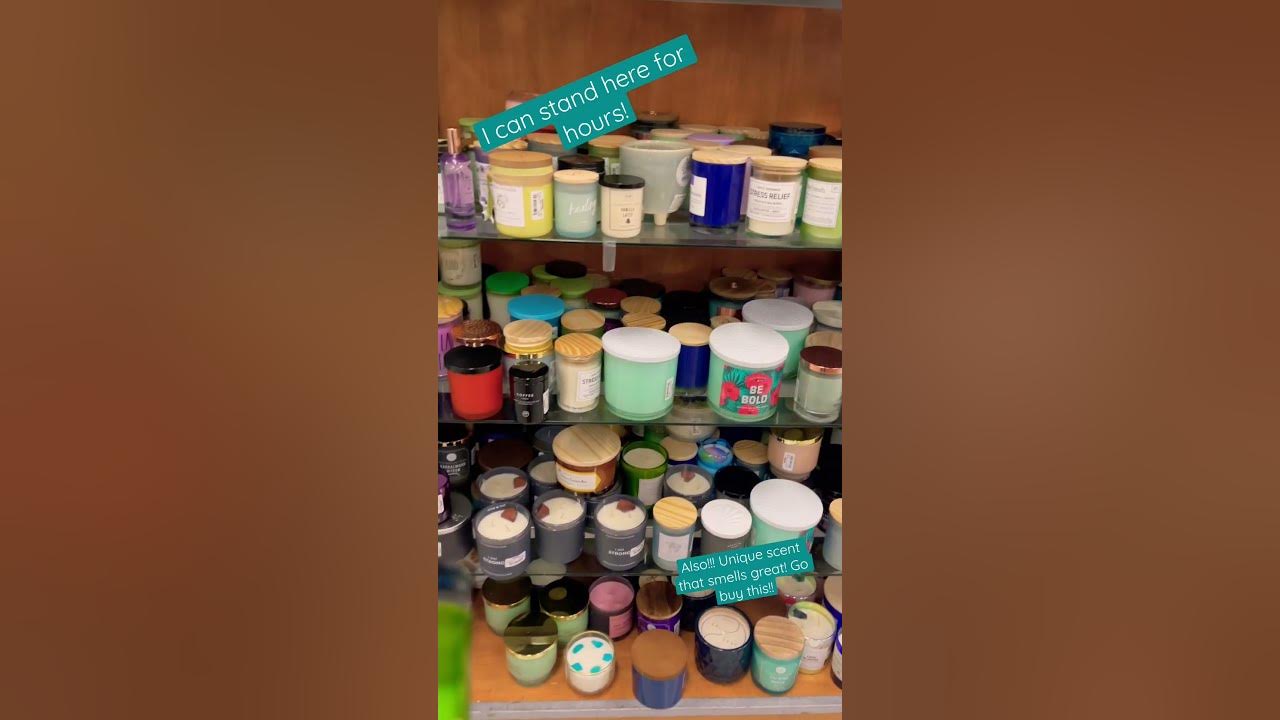 marshalls candle section can keep me for hours!! shopping shorts