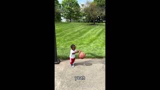 This one year old can play basketball
