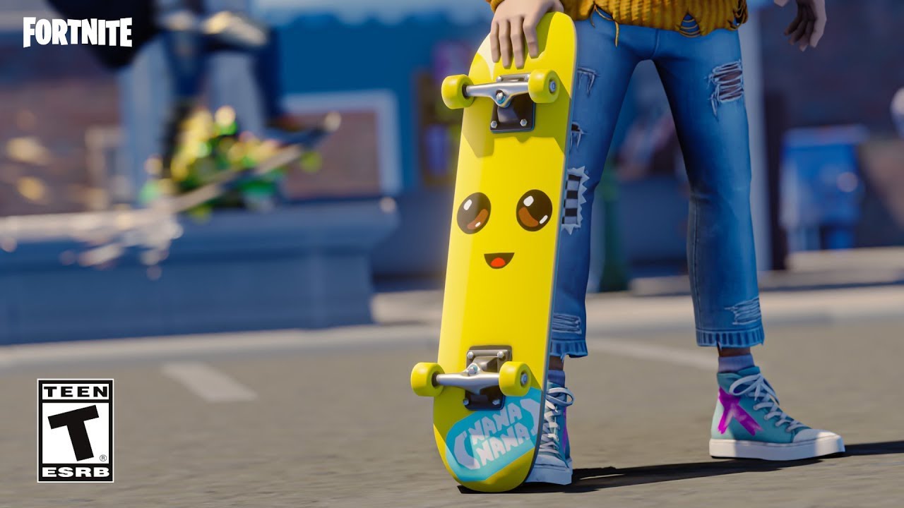 FORTNITE SKATEBOARD TRAILER! YouTube