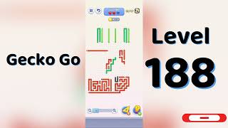 Gecko Go Level 188 Walkthrough 🦎 | Puzzle Escape Game | Safe Path Strategy & Solutions