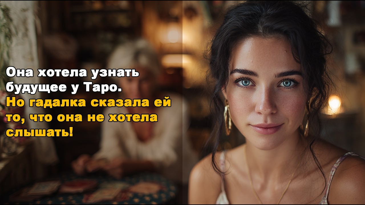 Она хотела узнать будущее у Таро. Но гадалка сказала ей то, что она не хотела слышать!