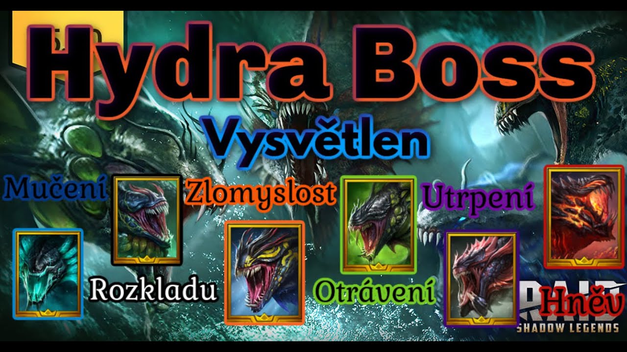 Raid shadow legends: Hydra boss Vysvětlen - YouTube