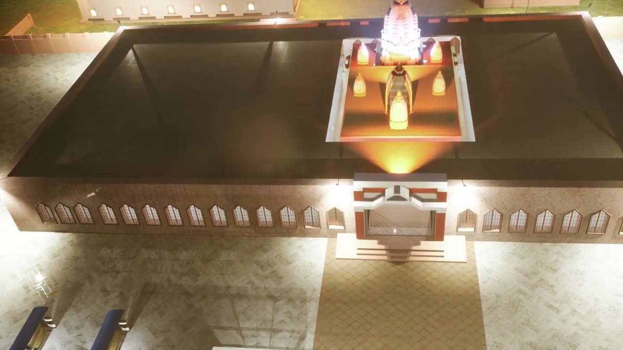 Koradi Temple | Client Name - Harayana Government | Virtual BIMS | 7797907684