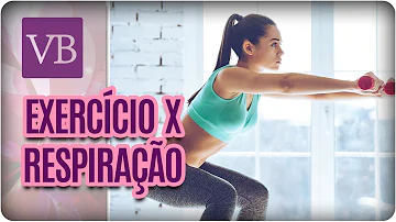 O que acontece com a respiração após um tempo prolongado de atividade física?