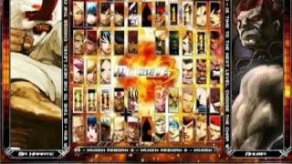 Mugen Reborn 3 Final Release Soon ( Fight Bewteen kyokugenryu Team vs Ansatsuken Team )
Hi guys this is my full Mugen Reborn 3 screenpack release with chars, this time is a roster bewteen KOF and SF chars i hope u like it and have fun playing it, Have 46 chars on the select Screen, another 15 in the hide line under the select screen and 4 more in the Top right and Left.
3 Boss and 4 Mini boss. well for now u can watch all the animations on the Intro, menu, options, select, Versus, Winner, lifebars, etc, Enjoy teh fight see u soon :) Mugen Reborn 3 Final Release Soon ( Fight Bewteen kyokugenryu Team vs Ansatsuken Team )
