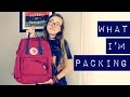 What I'm Packing for Europe! Suitcase + Carry On