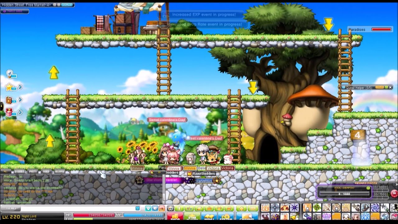 MapleStory Getting My First Outlaw Heart [March. 13, 2016] YouTube