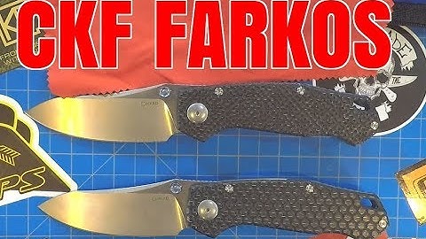 Custom Knife Factory Farko Knife Review: One Off Farkos