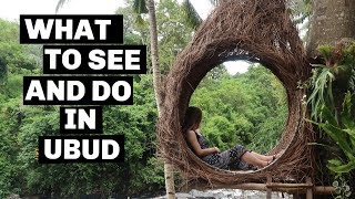 WHAT TO SEE AND DO IN UBUD | Indonesia