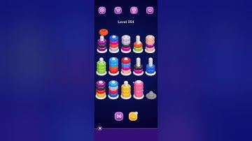 Nut Sort Level 351 Walkthrough | Nuts — Color Sort 351 solution