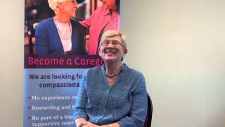 Lesley Describing Her Role As A Home Instead Caregiver