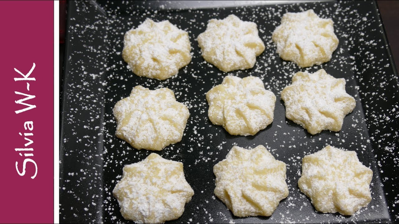 Schneeflöckchen / Weihnachtplätzchen / toller Geschmack / einfach und ...