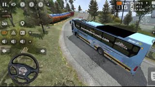 Realistic Hill Station Bus Driving🏔️Full Gameplay  BUSSID Extreme Roads| Euro Bus simulator #bussid  screenshot 5