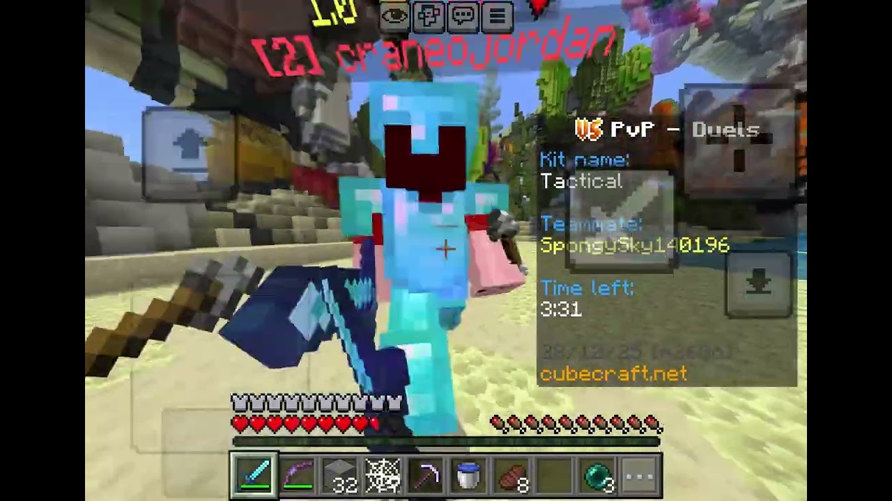 Minecraft duel (cube craft)