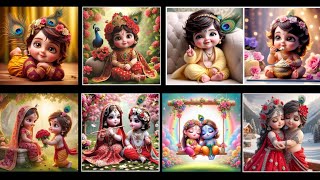 So beautiful little krishna wallpaper ☺️😘😘☺️|krishna wallpapers|Radha Krishna|😊😊