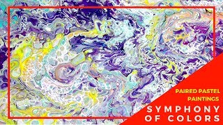 WONDERFUL CELLS IN THIS SET OF PASTEL PAINTINGS