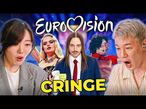 COREANI reagiscono all' EUROVISION 2025! | Parte 1 *espresso macchiato per favore*