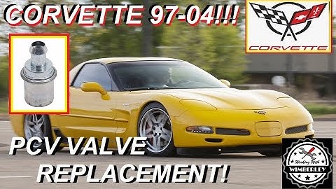 C5 Chevy Corvette PCV Valve Replacement & Installation 1997-2004 How To Replace Crankcase Ventilator