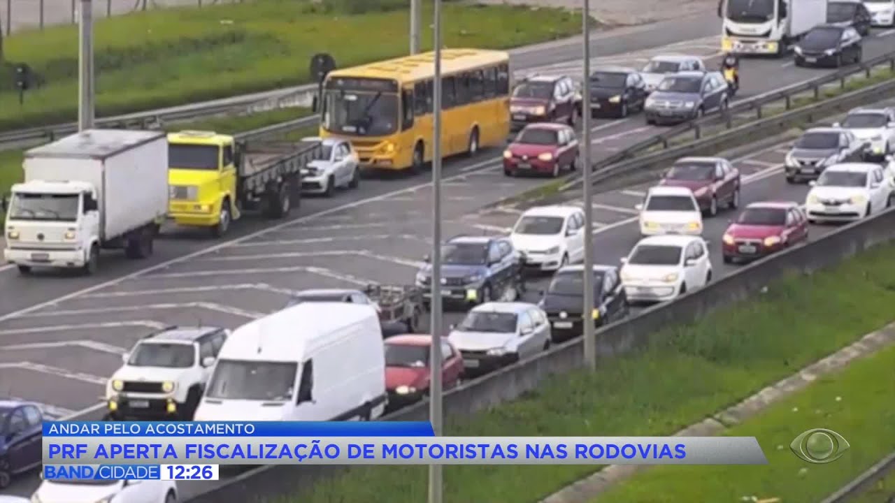 PRF intensifica fiscalização contra uso irregular do acostamento