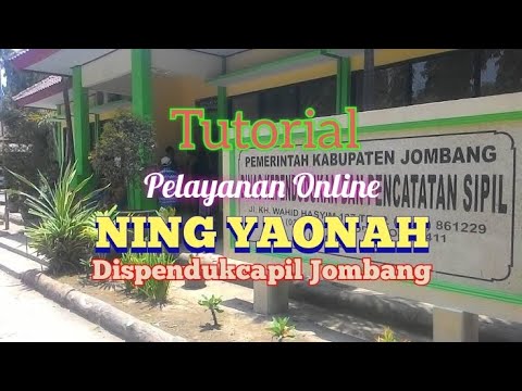 Pelayanan Online Dispendukcapil Kab. Jombang Terbaru l Ning Yaonah I GISA