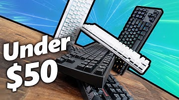 5 Mechanical Gaming Keyboards Under $50!