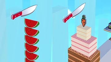 Almost Cut! Satisfying and Relaxing ASMR Slicing Gameplay Video