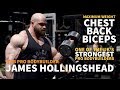UK's Strongest Bodybuilder IFBB Pro James Hollingshead Bench Presses Nearly 600 Pounds