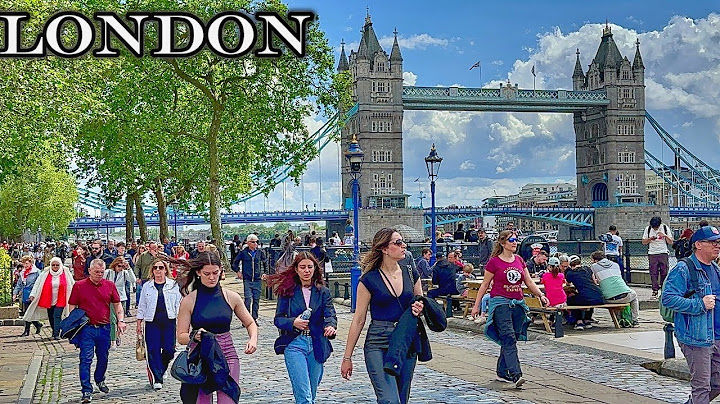 LONDON WALK 2024 | London Summer Walking Tour | London Tower Bridge to Borough Market [4K HDR]