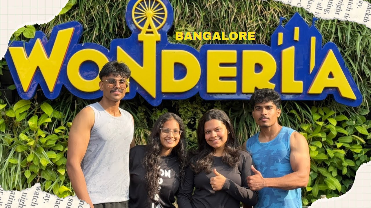Exams Over, Let’s Ride! Wonderla Bangalore Vlog!!