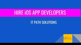 Hire iOS App Developers India & iOS App Development Company