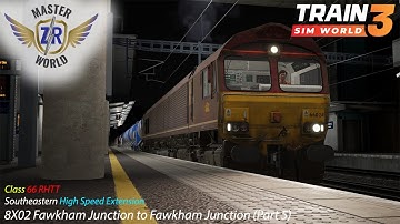8X02 Fawkham Junction to Fawkham Junction (Part 5) - Southeastern High Speed - Class 66 - TSW3