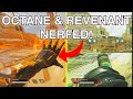 Octane & Revenant NERFED Before & After Apex Legends Season 10 Evolution Event