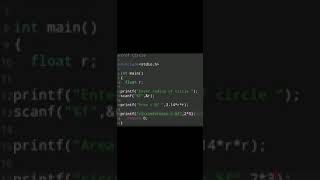 #57 | C Language Full Course | Coding Exercise58 #shorts #programming #coding