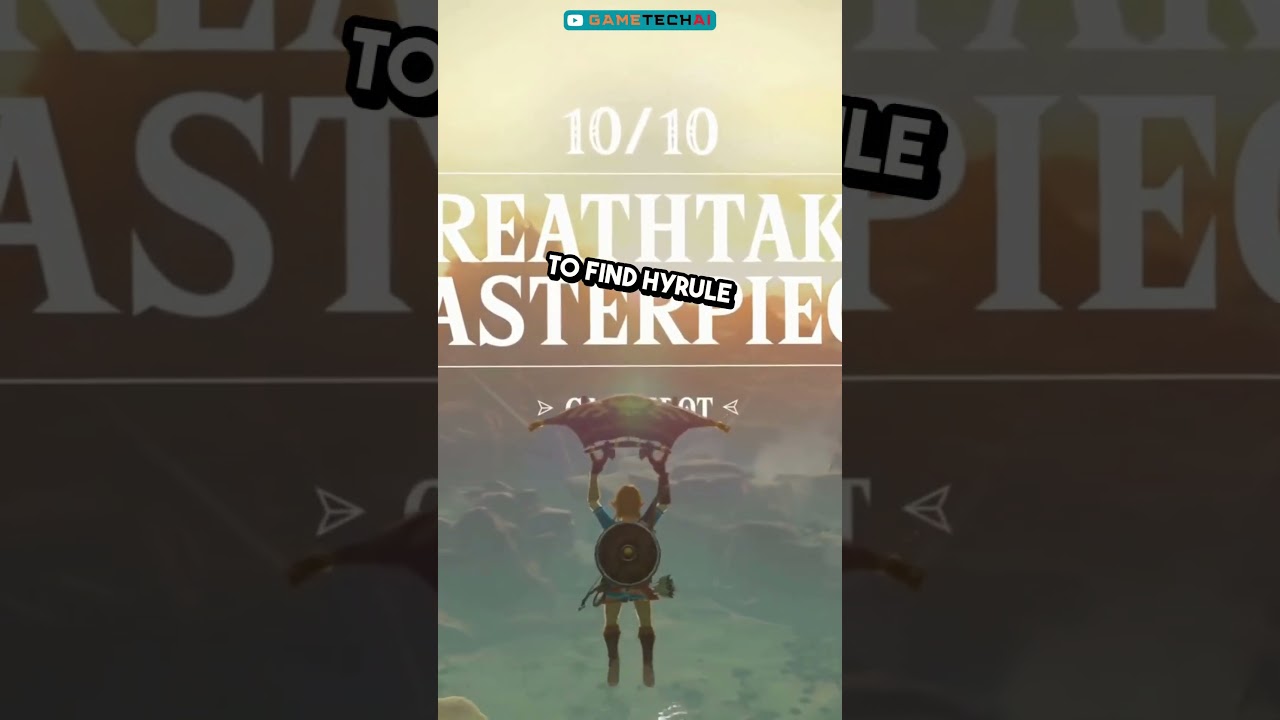 The Legend of Zelda: Breath of the Wild | *TOP 10* OPEN-WORLD Games Ever Made😍