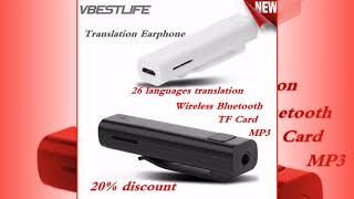 Voice Translator 26 Multi-language Interpreter CheckoutTrip✈️
