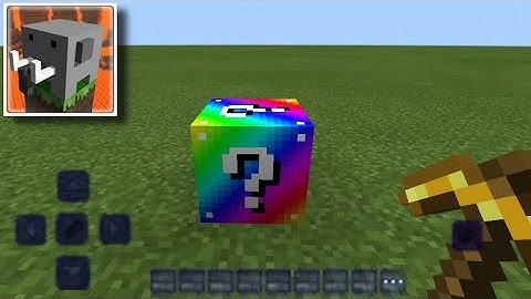 Rainbow Lucky Block MOD in Craftsman : Building Craft
