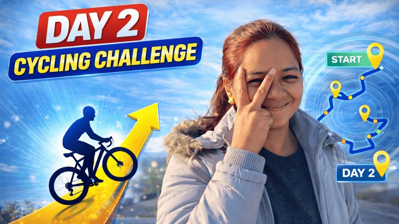 Day 2 Cycling Challenge | Strava App Ne Diya Dhoka