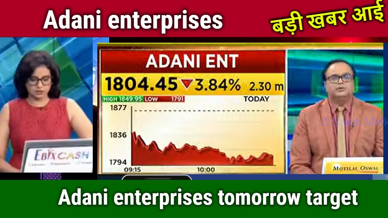 Adani enterprises tomorrow target,adani enterprises stock analysis ...