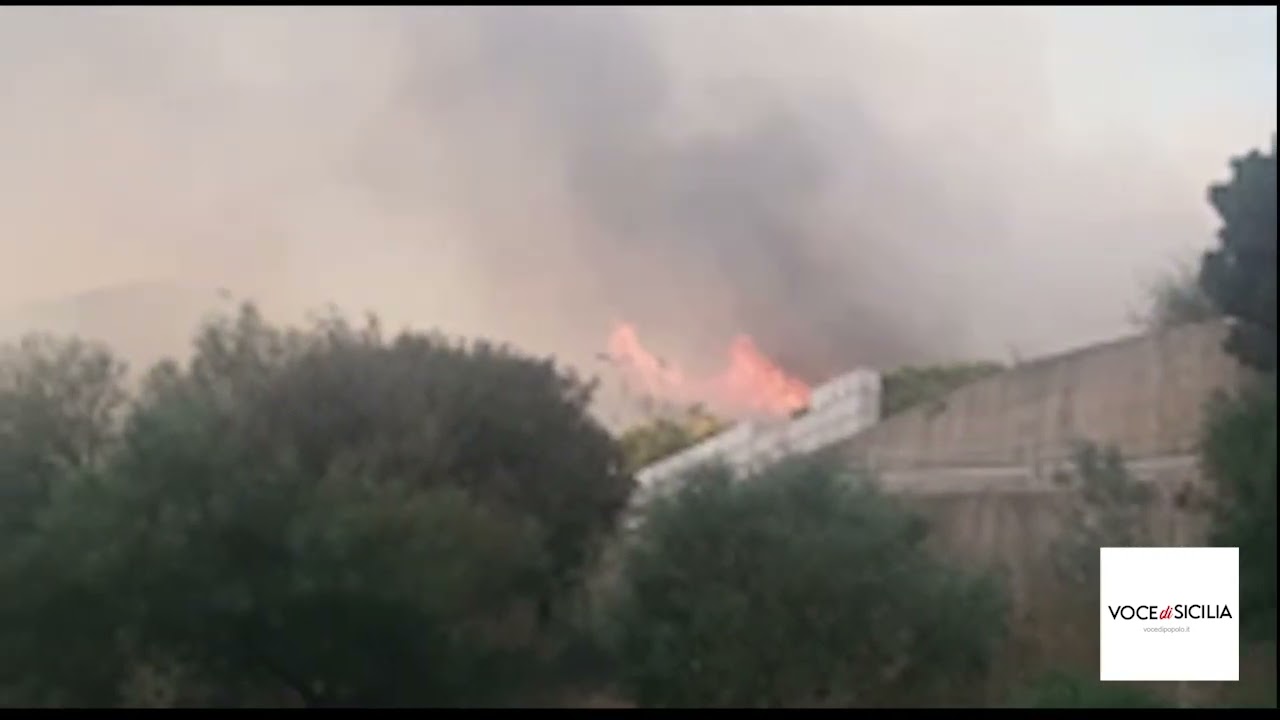 Incendio lambisce impianto selezione di Pace, Lombardo (Msbc), 'criminali mettono a rischio infrastrutture importanti per territorio e cittadini'. 2 Incendio messina servizi pace