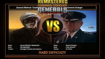 Salvage General Challenge 3 (VS Air Force) | Hard Difficulty | C&C Generals Shockwave Remastered