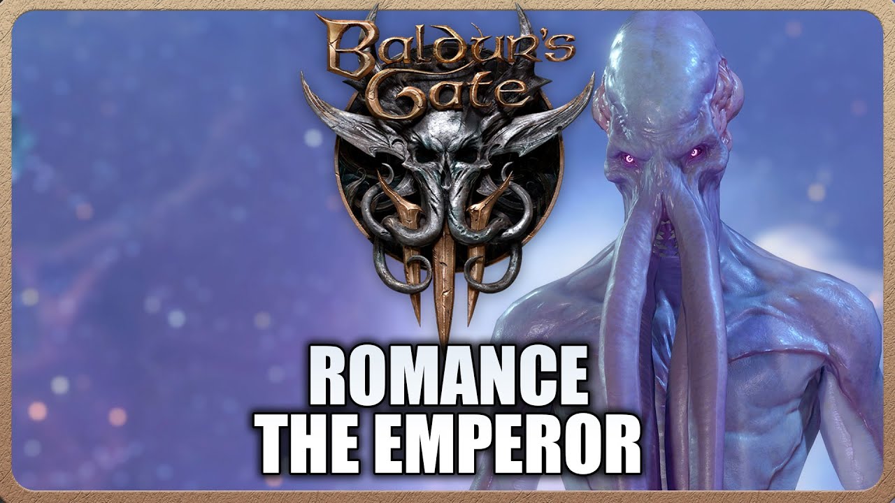 Baldur's Gate 3 - Romance the Emperor (Secret Romance Scene) - YouTube