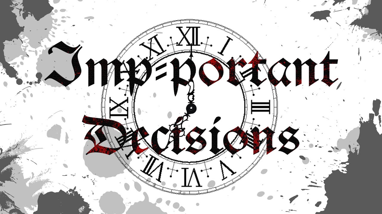 Impportant Decisions Blood on the Clocktower Catfishing YouTube