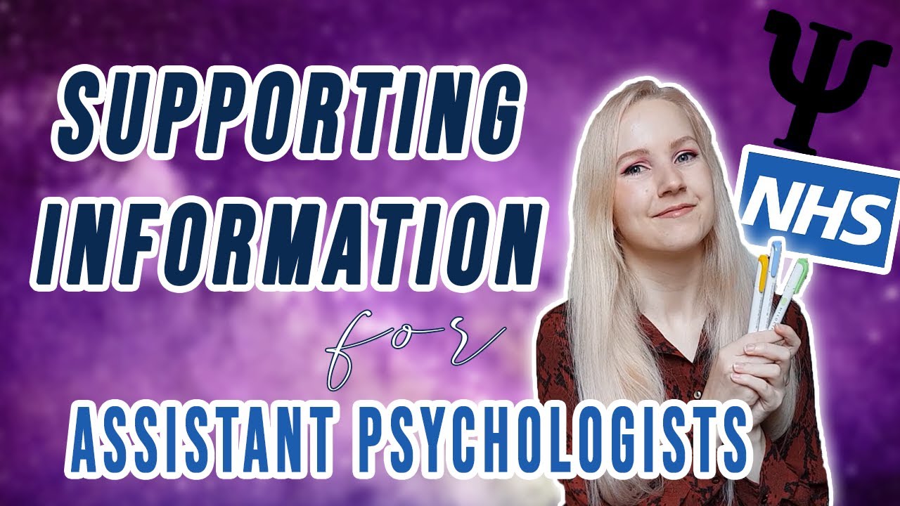 how to write personal statement for assistant psychologist job