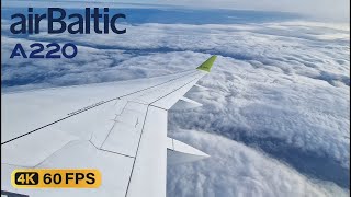 SWISS x Air Baltic A220 Wet-Lease | Zurich ZRH - Amsterdam AMS | FULL FLIGHT REPORT