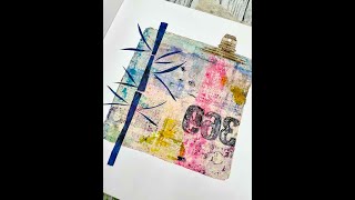 GelliPlate printing into your journal