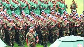 Tazama wanajeshi wa JWTZ wakiimba kwa nguvu na uzalendo kusherehekea miaka 60 ya Jeshi la JWTZ