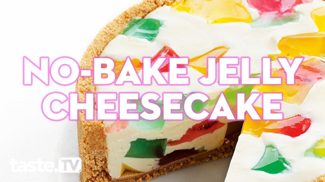 How to make a nobake jelly cheesecake YouTube