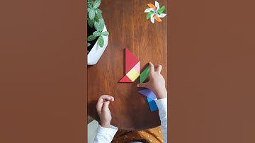 Reel of Tangram #01 🦋 The Butterfly 🦋 FirstCry Intelliskills Wooden Tangram Puzzle 🧩