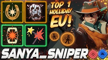 Sanya_Sniper Holliday TOP 1 of EUROPE! - Deadlock Pro Gameplay & Guides [Watch & Learn]
