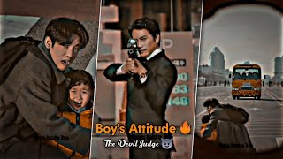 Devil Is Here 😈 | Boy's Attitude Status 🔥 | Kdrama | The Devil Judge ✨ | Whatsapp Status | #shorts - hdvideostatus.com